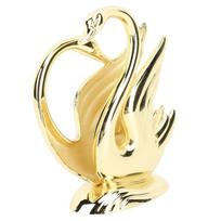 Tabletop Gold Napkin Holder Upright Table Serviette Holder Metal Swan Napkin Holder  For Bar