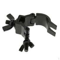75 kg apkrovos aliuminio spaustukas-kabliukas judančiai galvai black