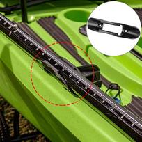 1 Set Marine Kayak Canoe Boat Accessories Plastic Clip Holder Oars Keeper