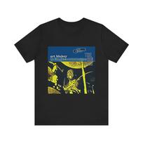 Art Blakey The Big Beat Graphic Print Jazz Art Unisex Jersey Short Sleeve Tee M