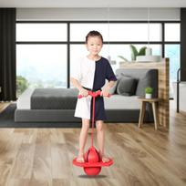 Balance Board Toy Ball for Kids Boys Girls Adults Workout Red