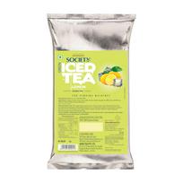 Society Lemon Iced Tea Powder With Green Tea Refreshing Instant Cold Drink Mix Easy Preparation 1 kg Pack Of 1