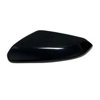 For Honda 10th Gen Civic 2016- Car Replacement Rearview Side Mirror Cover Wing Cap Exterior Door Rear View Case Trim Black Black Left