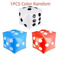 Large Inflatable Dice Blow-Up Cube Balloon Party Favors Indoor Outdoor Multiplayer Game Sports Toys For Kids Adults Party