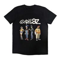Gorillaz Spray Logo Group Official Merchandise TShirt S5XL New Unisex T-Shirt L