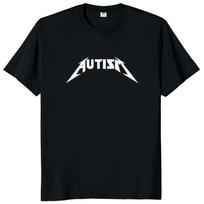 Autizmo Mėmė T-shirt Juokingas Humoras Introvertas Dovana T-shirts Unisex Moterims Vasaros Medvilninis Unisex Laisvalaikio Marškinėliai Viršūnės ES Dydis S įvairiaspalvis