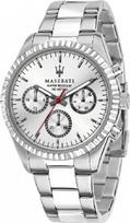 Laikrodis - MASERATI - R8853100018 - Analoginis - Nerūdijantis plienas - Balto ir sidabrinio spalvų derinys
