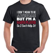 Darts T-Shirt Player Mens Funny Board Flights Shaft I Don't Mean To Be Awesome M