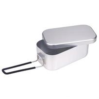 Hiking Camping Cookware Anodized Bento Japanese Bento Box Survival Aluminum Lunch Box Mess Tin