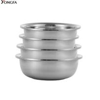 Hot Sale Kitchen Stainless Steel Mixing Bowl Set Salad Bowl Serving Bowls Washing Basin for Kitchen 30*30*10.5cm