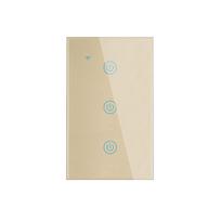 TUYA WiFi Smart Light Switch Need / No Neutral Wire Single Fire Smart Life Tuya App Control Works with Alexa Google Home 220V 118MM*72MM&US Standard auksas
