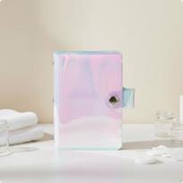 Stamping Plate Storage Binder Large Capacity Soft Cover Design Laser Pink Soft Case