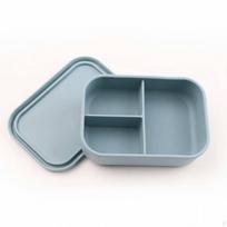 Silicone Bento Box Microwave Meal Container Heat and Cold Resistant for Office Free B