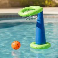 Inflatable Basketball Hoop LeakResistant Air Nozzle PVC Frame Great Gift Idea for Adults,