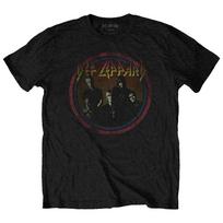 Def Leppard Vintage Circle Logo T Shirt XXXL