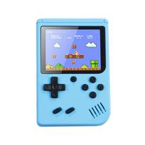 (Blue) Handheld Video Game Console With Built-In Games mėlyna