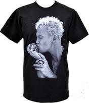 Mens Punk T-Shirt Billy Idol Gen Generation X 80s Punk Goth Gothic Skull S-5XL S