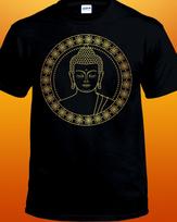 Golden Buddha Yoga T-shirt S