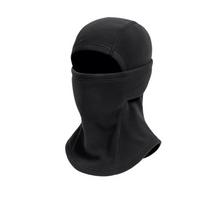 Fleece Balaclava Cycling Hat Neck Protection Full Face Mask Winter Mask Ski Windproof Cap  Riding juoda