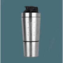 New Type Portable Fitness Gym Sports Protein Powder Shaker Water Bottle Double Wall 304 Stainless Steel Car Water Milkshake Cup sidabras