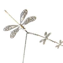 Artistic Dragonfly Pendant Necklace Elegant Collarbone Chain Dragonfly Neck Jewelry Suitable for Fashion Enthusiasts