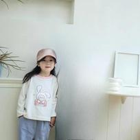 Children's Clothing, German Velvet Boys' Thermal Underwear, Long Sleeved Thick Base Shirt, Single Piece Semi High Neck, Girls' Autumn and Winter 80cm beige