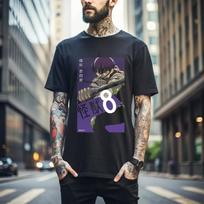 100% cotton TOPS UNISEX TEES MENS WOMENS Kaiju no 8 T-shirt Hoshina Gift Manga Best Anime Graphic Tee Shirt All Size 139 M juoda