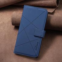 Premium RFID Blocking Wallet Case For OPPO A60 A59 A79 A98 A38 A18 A58 A16 A16S A54S A6 Pro F31 4G 5G Pattern Leather Flip Cover Oppo A60 4G mėlyna