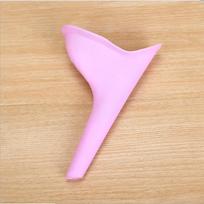 Portable Female Urinal for Car and Outdoor Use - No Squatting Required OPP Bag rožinė