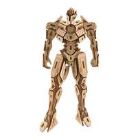 3D Robot Puzzle Model DIY Wooden Puzzle Assembly Toy Mechanical Robot Airplane Dog Building STEM Toy Decoration Adults Teens Birthday Gifts A