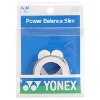 YONEX Power Balance Slim Teniso ir Badmintono Raketė AC186, 10g, Sidabrinė,