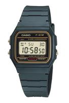 Casio Apyrankinis Laikrodis Kolekcija Originalus Produktas Namų Rinkai Web Išskirtinis Modelis F-91WG-9QJH Vyriškas Juodas x Auksinis
