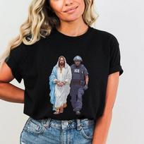 Jesus Arrested by ICE Parody T-Shirt – Abolish ICE Protest Tee 3XL