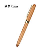 0.7mm-2.9mm Piston Writing Fine Nib Stationery Broad Stub Chisel-pointed Bamboo Fountain Pens 0.7mm