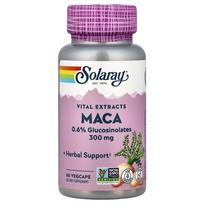 Solaray Maca 300mg Veggie Capsules 60 Counts 60 pcs - 1 ea