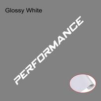 Automobilio priekinio stiklo lipdukai Grafika Performance Stiklo apdailos lipdukas Vinilo DIY Apvyniojimo apdaila Auto Para Tuning Aksesuarai 88.5x6.1cm white