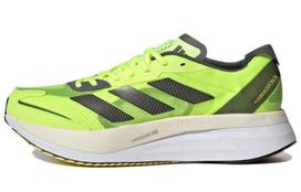 Adidas Adizero Boston 11 Running Shoes Men's Low Top Green GX6650 42