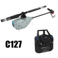 RC ERA C127AI C127 C128 2.4G 6-Axis Gyro Stabilized Flybarless Professional RC Helicopter 4ch Remote Control Aicraft for Adult