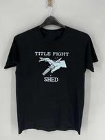 Title Fight Shed Black Cotton T Shirt Full size Unisex XXXXL