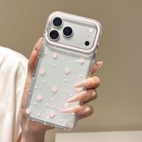 Pink Strawberry IMD Phone Case IPhone 15 Pro Max 16 17 Anti-Scratch Drop iPhone 15