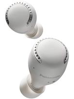 Panasonic Noise Cancelling True Wireless Bluetooth Water White In-Ear Earphones, Compatible, Resistant, RZ-S50W-W balta