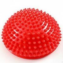 Balance sphere, perceptual Training Foot HalfDome inflatable pad, Massage Stepping Stone Toy for raudona