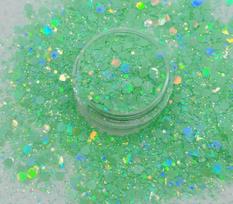 Polyester Eco-friendly Holographic Glitter Bulk Macaroon Colors Chunky Glitter for Festival Christmas Decoration