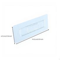 Nano Hook Sheet, Strong Hold, Waterproof, Removable, Wall Storage For Rotating Rectangle