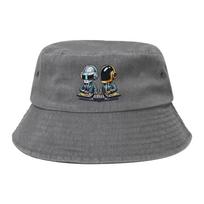 Vocation Getaway Headwear Daft Punk Bucket Hat Trendy Girl Hot Sun Hats  Bob Hat Lightweight FisherUnisex Hat Outdoor One Size