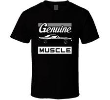 1970 Plymouth Aar Cuda 340 V8 Genuine Muscle Retro Vintage Car Fan T Shirt S