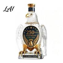 Elegant Wine Storage Eagle Shaped Whiskey Decanter USA 250th Anniversary Commemorative Bottle A