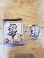 Ichiban Kuji Starting Life in Another World snow white life ver F Prize Rubber Strap Emilia ReZero -