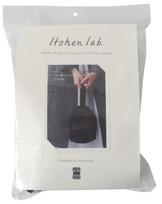 Raw Wool Knitting Kit Fur Bag #17-5 One-Handle (Black) juoda
