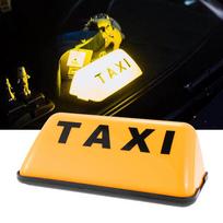 Nauja Geltona Pagrindo COB Automobilio Ženklas Lempa Taksi Ženklas Kabinos Stogo Viršus 12V